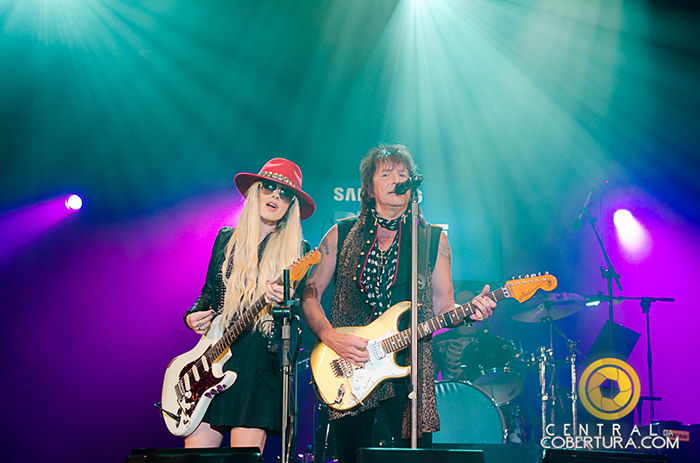 Richie Sambora & Orianthi no Samsung best of blues 2016